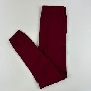 Gold Med Leggings Womens Red